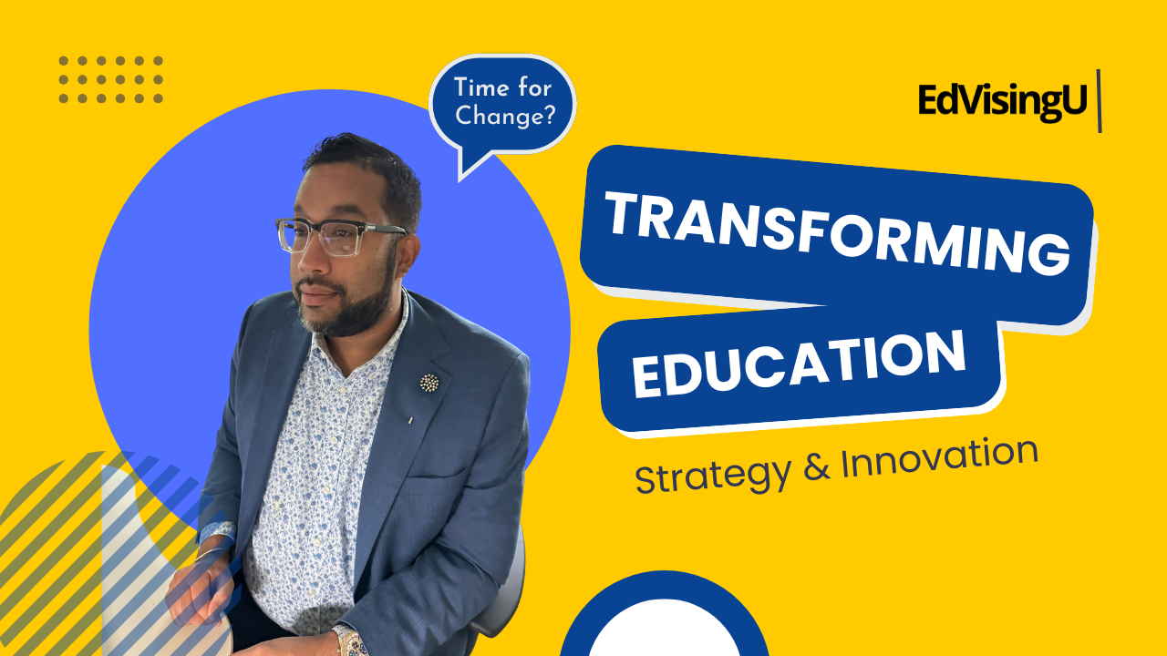 Transforming Education: Strategy and Innovation research cover by EdVisingU